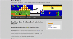 Desktop Screenshot of emulicious.net